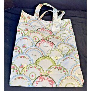 Harrods Archive Collection Plate Pattern Reusable Tote NWT - Read!